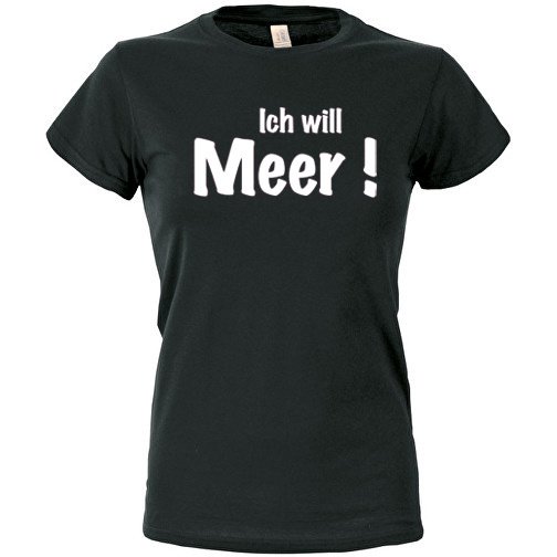 T Shirt "Ich will Meer" for women